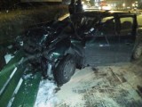 Wypadek w Łososinie Dolnej. Autobus zderzył się z samochodem [ZDJĘCIA]