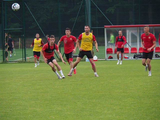 Zobaczcie jak trenowali piłkarze Widzewa w sobotę