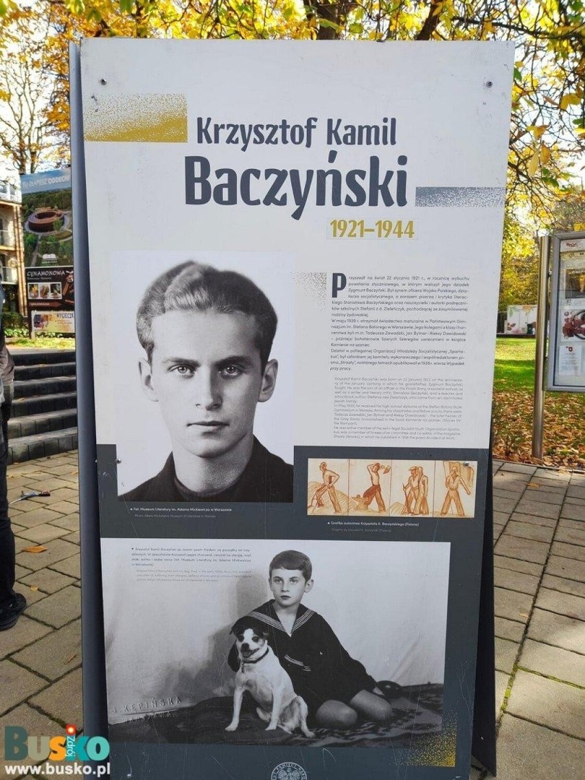 Wystawa "Pokolenie Baczyńskiego" w Busku.