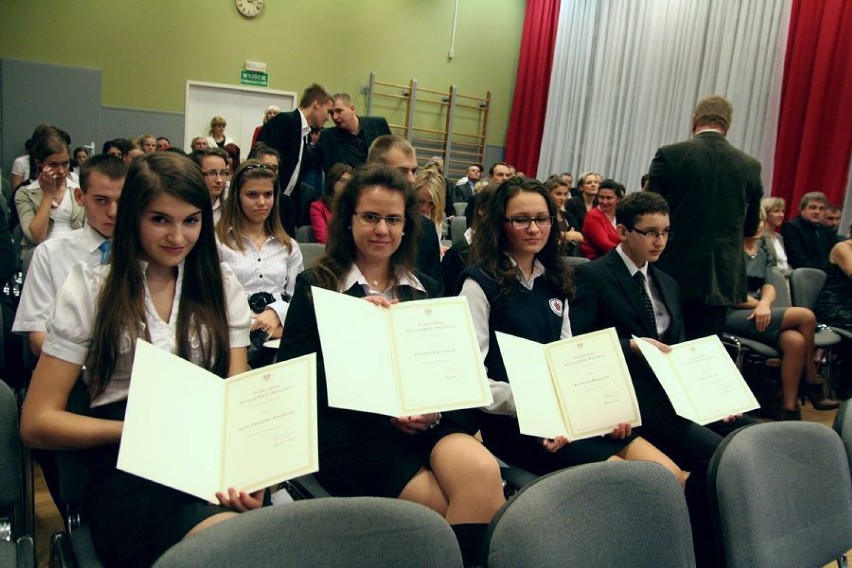 Stypendyści Prezesa Rady Ministrów Donalda Tuska na rok szkolny 2012/13
