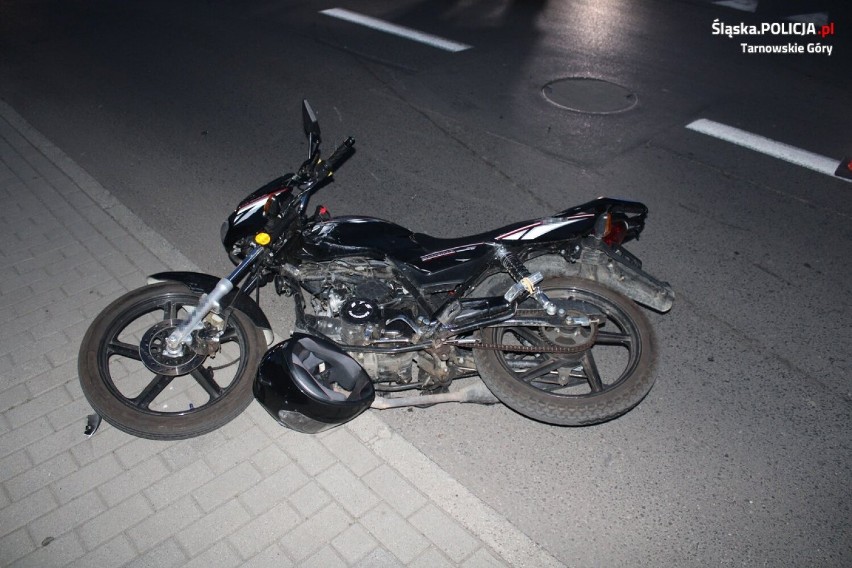 Tarnowskie Góry i okolice. Czarny czwartek na drogach w powiecie. Niepełnoletni został przetransportowany do szpitala