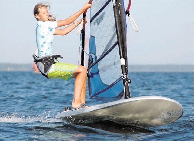 Agnieszka Pietrasik trenuje windsurfing od ponad ośmiu lat. I odnosi wielkie sukcesy