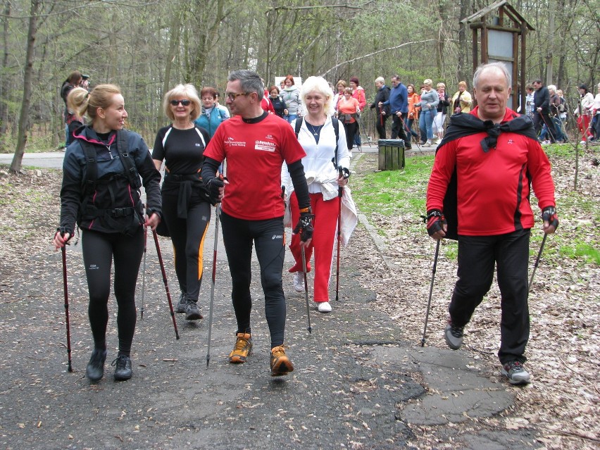 Tarnowskie Góry: W pierwszym rajdzie nordic walking wzięło udział 85 osób [ZDJĘCIA]