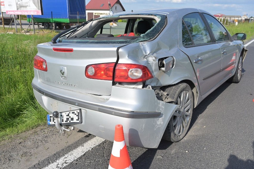 Wypadek na DK 16 w Szczepankach w powiecie grudziądzkim