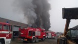 Kolejny pożar w sortowni odpadów na trasie Baszków-Kobylin w porę ugaszony przez strażaków [ZDJĘCIA]