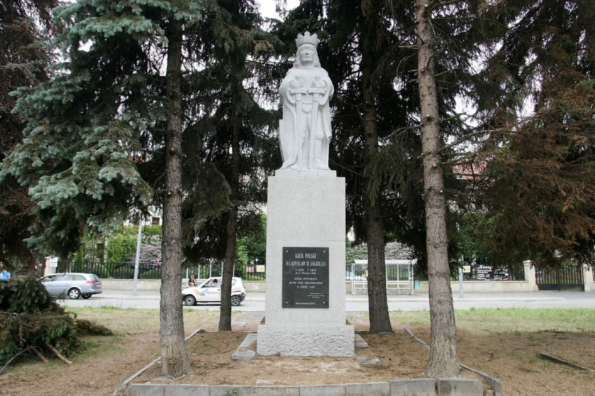 Pomnik Władysława Jagiełły w Legnicy (ZDJĘCIA)