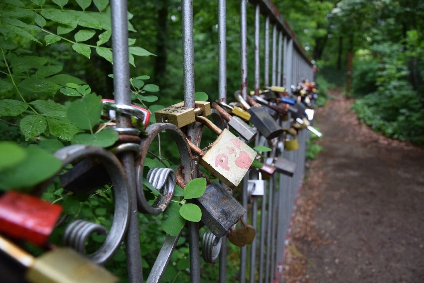 Park miłości w Lubniewicach warto odwiedzić o każdej porze...