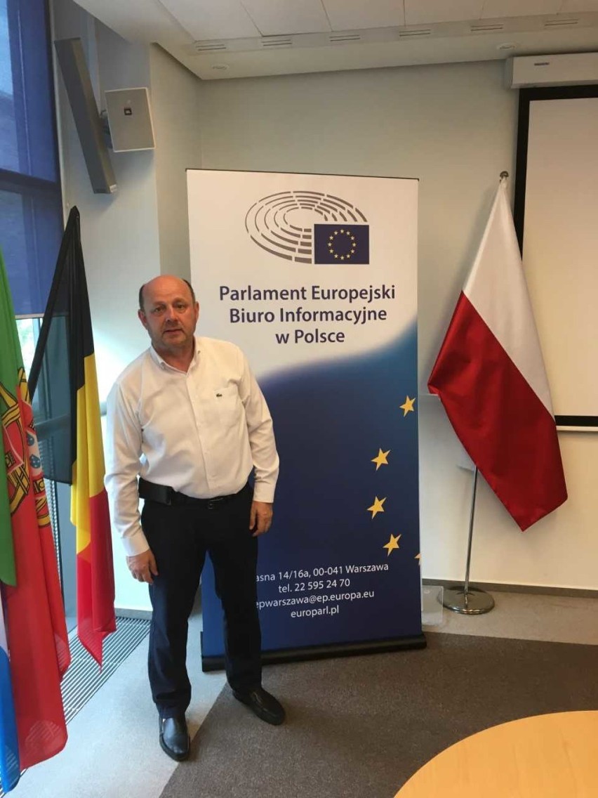 ZSP 3 Malbork z certyfikatem programu "Szkoła - Ambasador Parlamentu Europejskiego" 