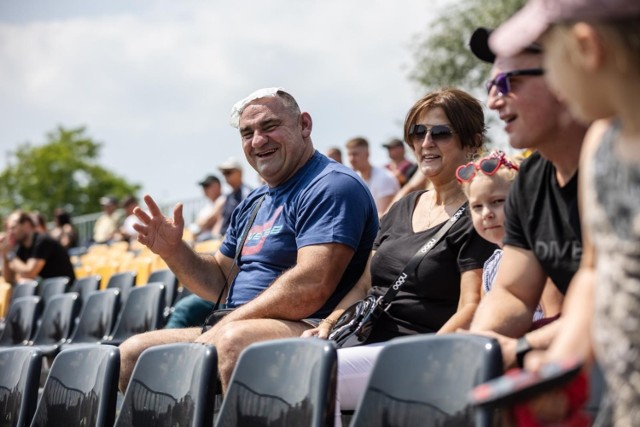 24.07.2021, Kraków: kibice na meczu Wieczysta - Resovia