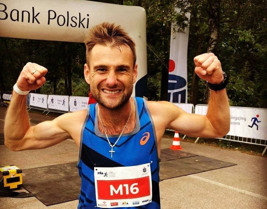 Gostyń. Adam Nowicki został Mistrzem Polski w półmaratonie [ZDJĘCIA] 