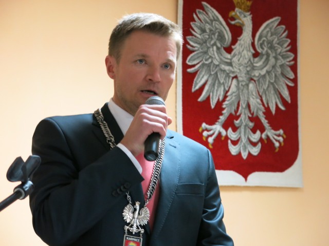 Radosław Jęcek, burmistrz Karpacza