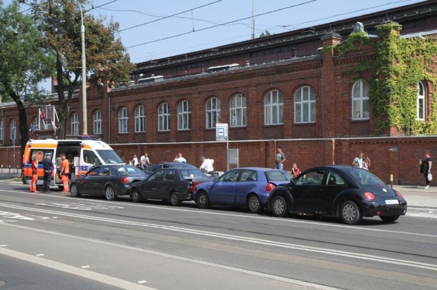 Wypadek na Trzebnickiej, Wrocław, 18.08.2015