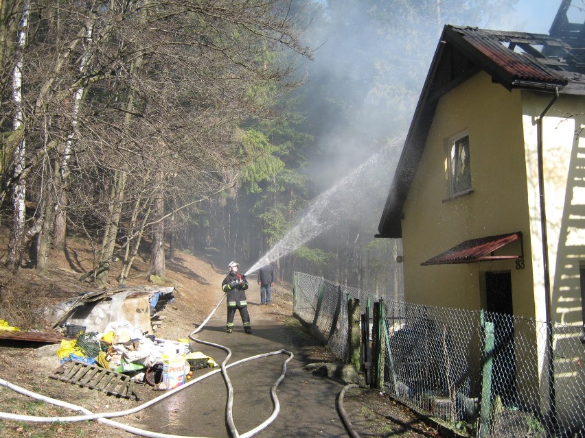 Pożar w Węgierskiej Górce wyrządził sporo strat