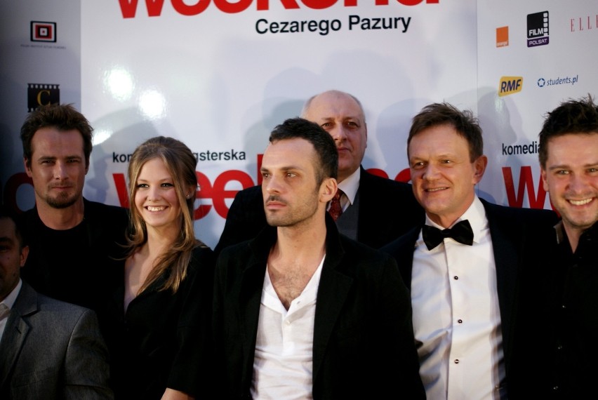 od lewej: Paweł Małaszyński, Anna Karczmarczyk, Tomasz...