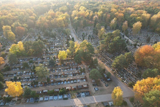 Parę dni tuż przed Wszystkimi Świętymi na poznańskich cmentarzach pojawiają się pierwsi mieszkańcy, którzy dbają o pomniki i mogiły swoich bliskich. Nasi fotoreporterzy na zdjęciach z drona uwiecznili niepowtarzalny klimat cmentarza na Miłostowie.

Zobacz zdjęcia --->

