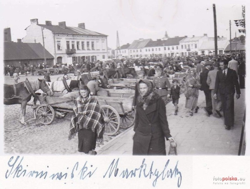Skierniewicki Rynek w 1940 roku