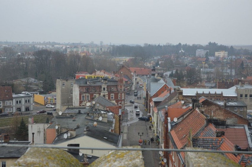 Panorama miasta z wieży ratuszowej