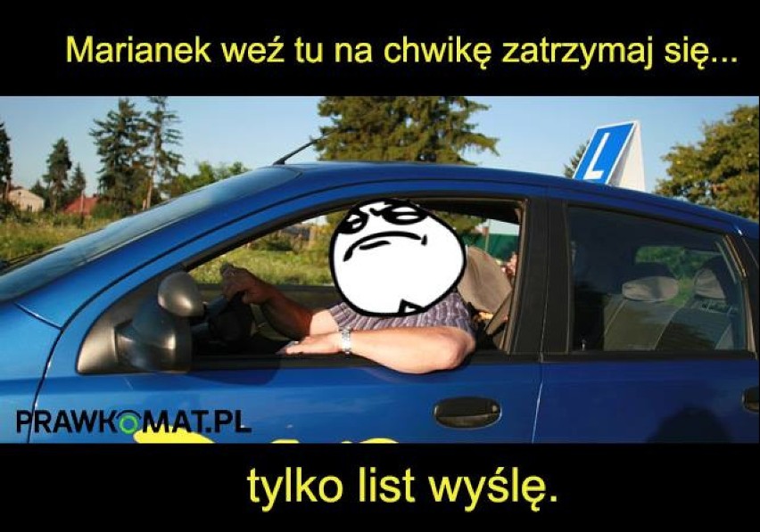 "Wyłącz ten kierunkowskaz, to nie dyskoteka!" czyli teksty typowego instruktora jazdy! 