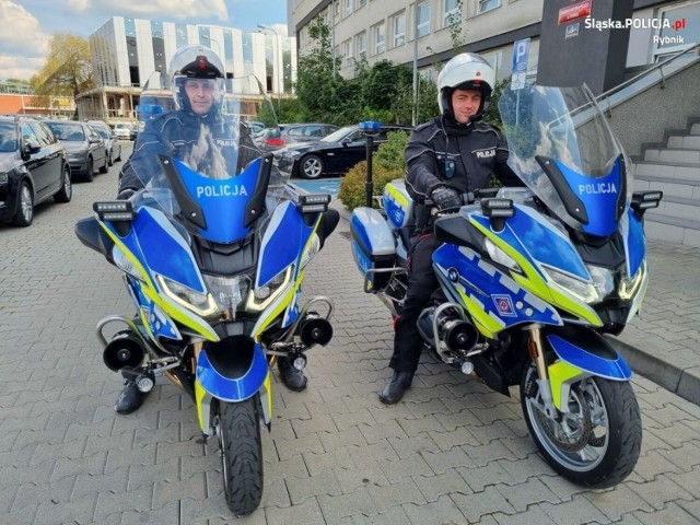 Nowe motocykle rybnickiej policji