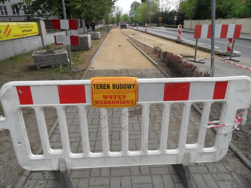 Remont ulicy Byłych Więzniów Politycznych w Rybniku
