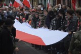 Ponad dwa tysiące osób wzięło udział w głogowskim Marszu Niepodległości [ZDJĘCIA, FILM]