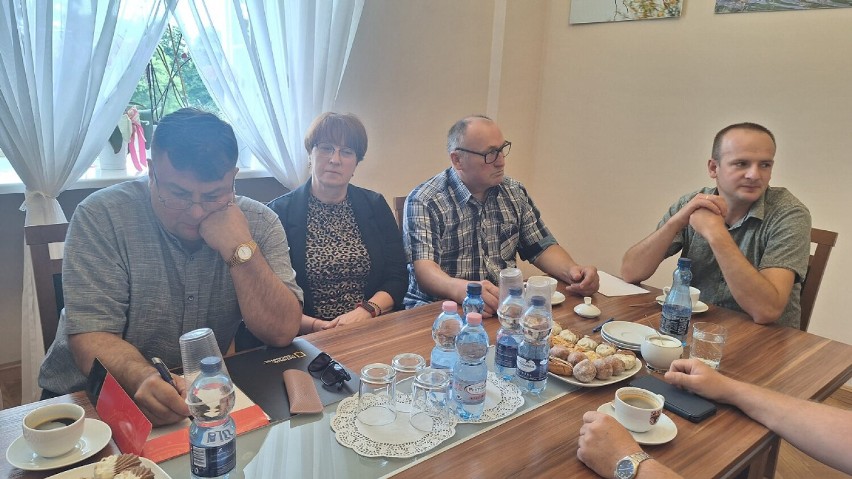 Spotkanie Powiatowej Rady Sołtysów u starosty kaliskiego