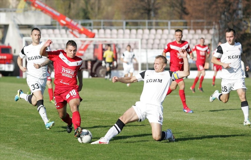 GKS Tychy - Zagłębie Lubin 0:1 [ZDJĘCIA]