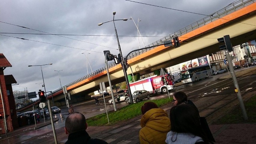 W centrum Bydgoszczy doszło dzisiaj do poważnie...