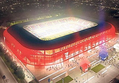 Władze Zabrza w październiku ogłoszą przetarg na  generalnego wykonawcę stadionu Górnika