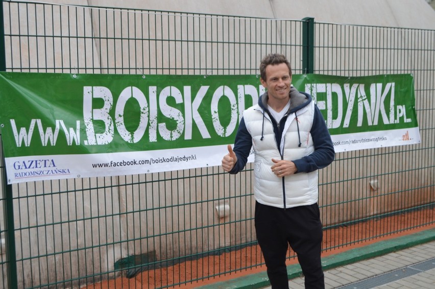Mariusz Czerkawski popiera projekt "Boisko dla Jedynki"