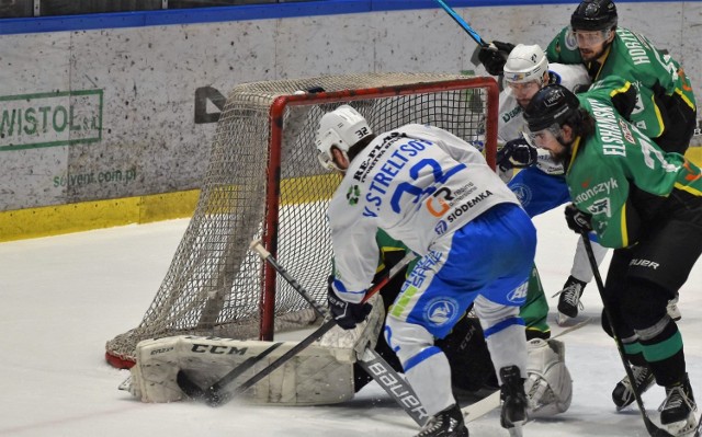 Piąty mecz półfinału play-off (27 marca 2022); Re-Plast Unia Oświęcim - JKH GKS Jastrzębie