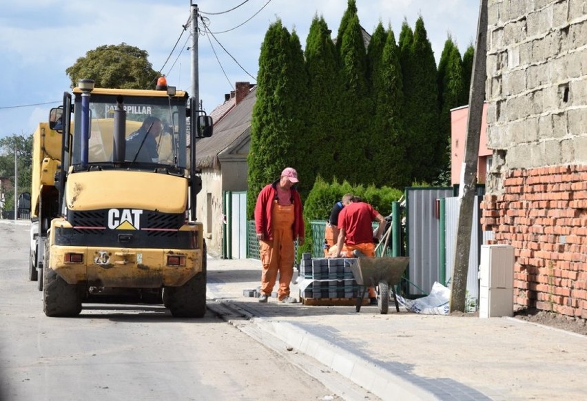 Trwa budowa nowe drogi Racot-Darnowo-Wyskoć