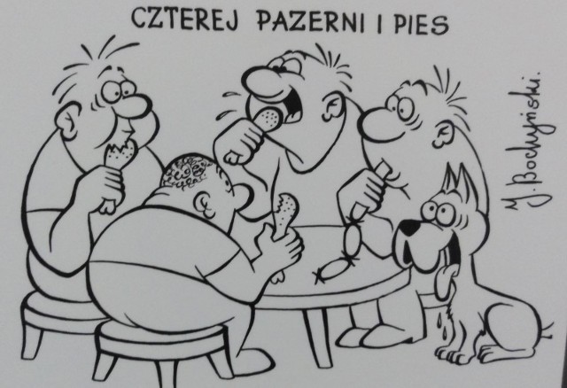 Prezentujemy wybrane rysunki, które są pokazane w Sławnie. Więcej można obejrzeć w SDK. Zapraszamy