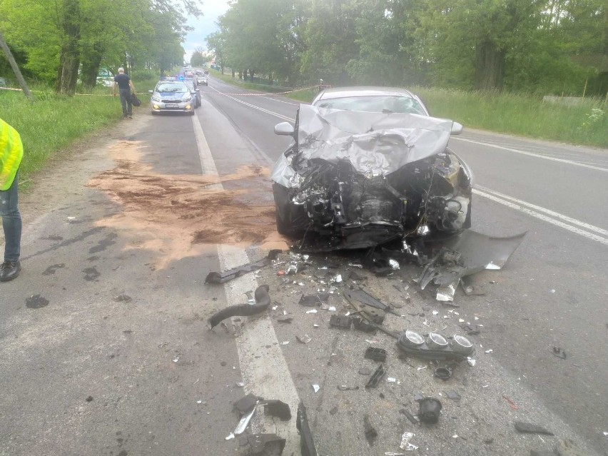 Tragiczny wypadek w Orchowie. Trzy osoby w szpitalu