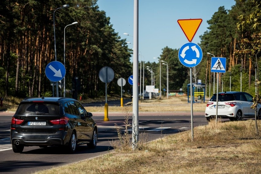 Okolice ronda w Bydgoskim Parku Przemysłowo-Technologicznym...