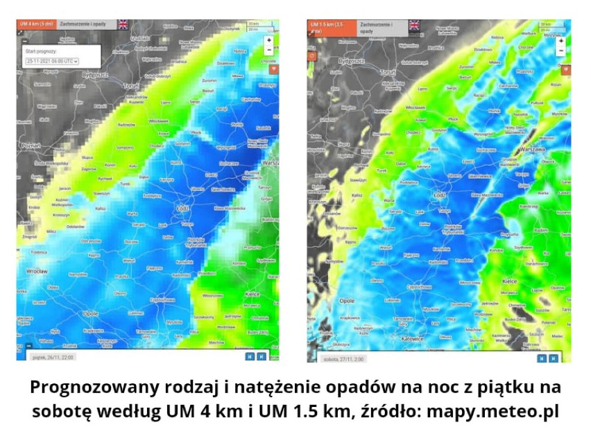 Pierwszy atak zimy już w ten weekend? Łowcy Burz prognozują opady śniegu INFOGRAFIKI