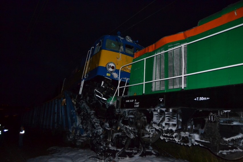 Zderzenie dwóch pociągów w Tczewie