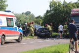 Nowy Staw. Groźny wypadek na ul. Gdańskiej. Dwie osoby poszkodowane, jedną z nich zabrał śmigłowiec LPR