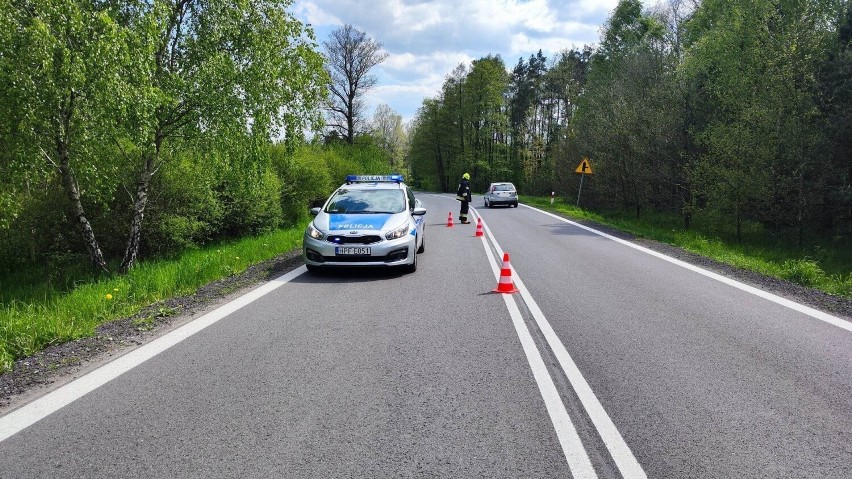 Strażacy z OSP Wadlew interweniowali w wypadku w Czarnym...