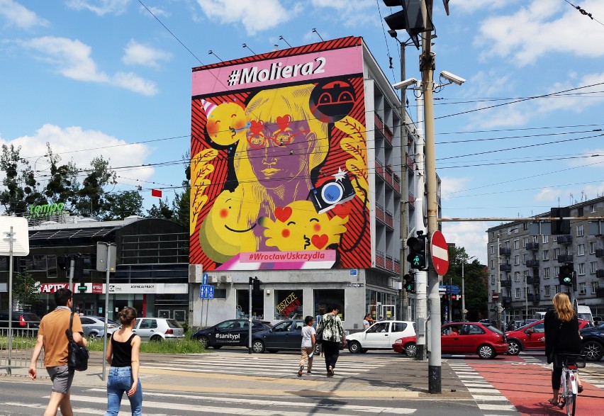 Zobacz nowy mural w centrum Wrocławia (ZDJĘCIA)