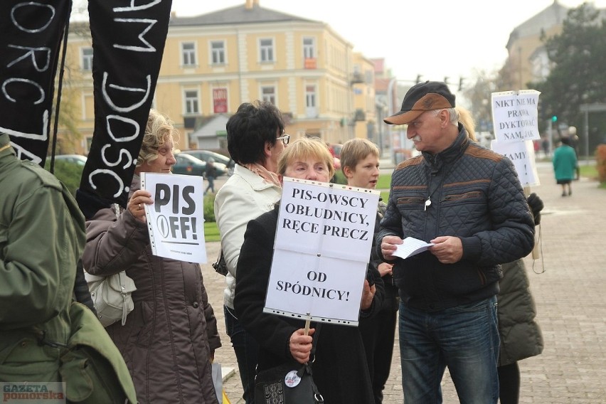 Protest kobiet we Włocławku