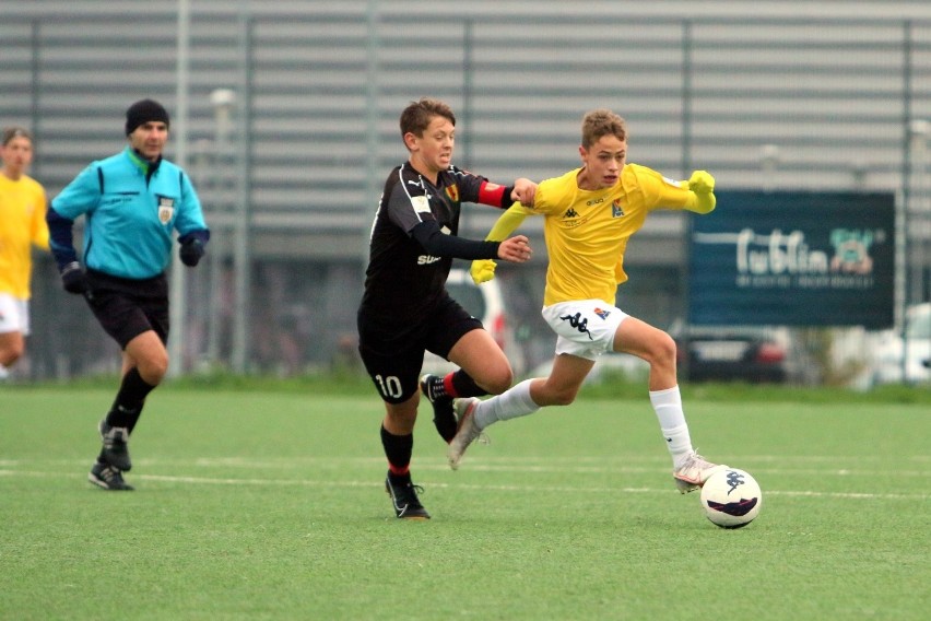 Centralna Liga Juniorów U15. Motor Lublin przegrał z Koroną Kielce. Zobacz wideo i zdjęcia