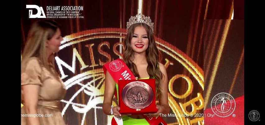 Miss Globe 2020 w Tiranie. Wiktoria Wiśniewska zdobyła tytuł Golden Girl [zdjęcia]