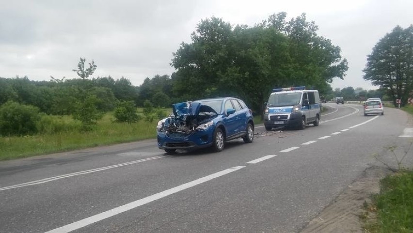 Na trasie Słupsk-Ustka doszło do zderzenia autobusu PKS...