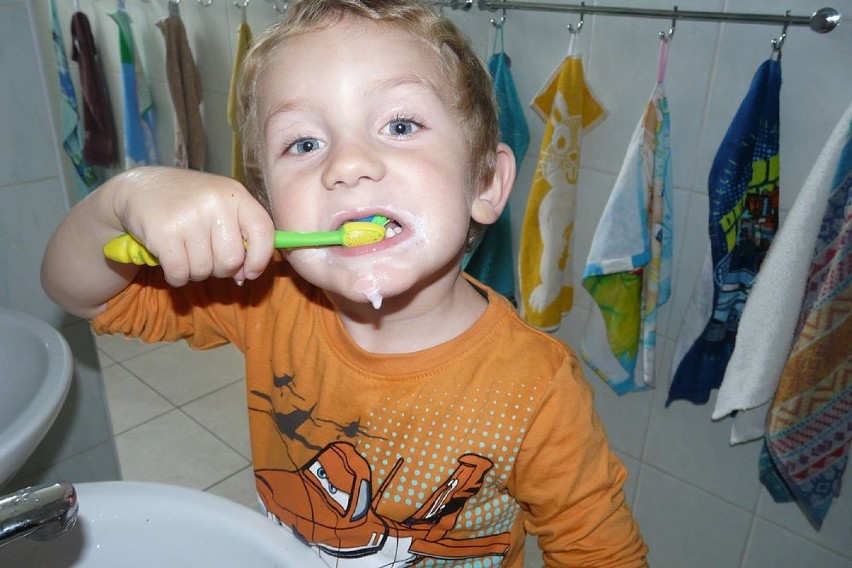 Rekord Guinnessa w myciu zębów w Przedszkolu nr 1