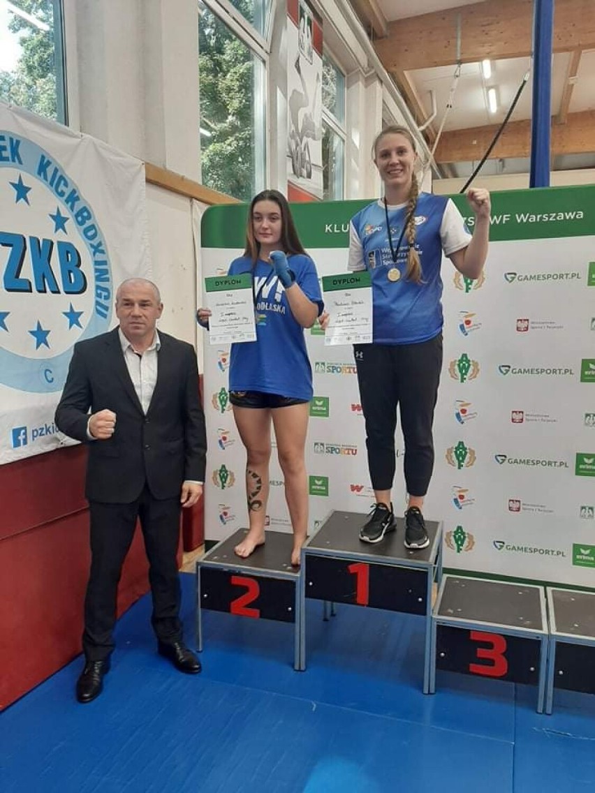 Paulina Stenka z KTS-K GOSRIT Luzino została Akademicką Mistrzynią Polski w kickboxingu