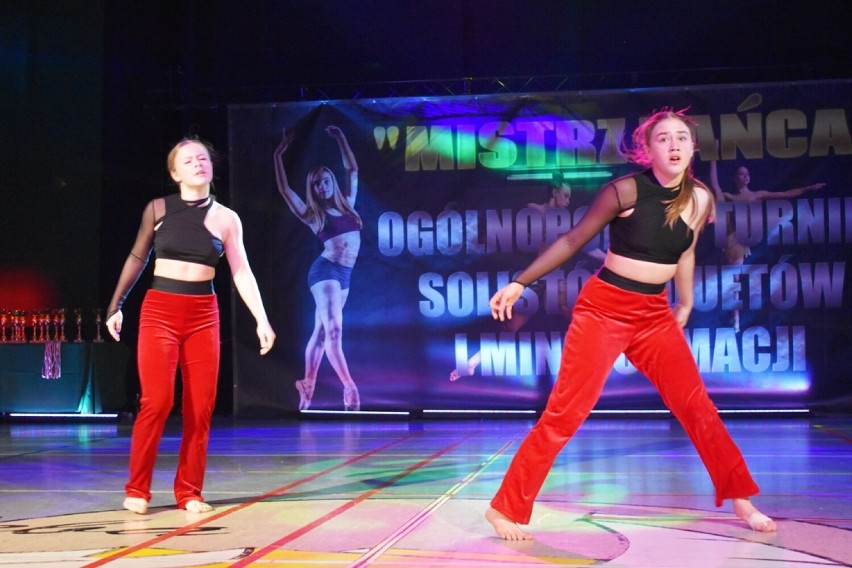 Młodzi tancerze pokazali co potrafią podczas XVI Ogólnopolskiego Turnieju Solistów, Duetów i Formacji "Mistrz Tańca"