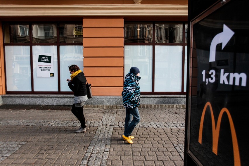 Z ulicy Gdańskiej zniknął McDonald's.