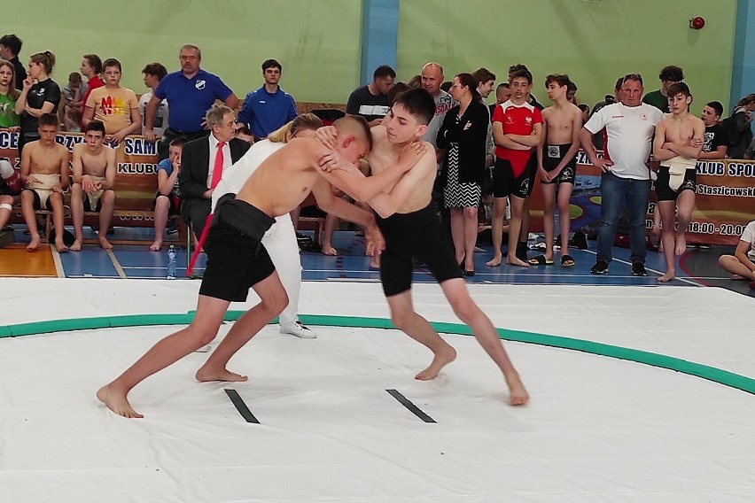 Filip Fedirko zdobył srebrny medal w kat. 55 kg kadetów...