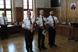 Malbork. Strażnicy miejscy dostali podziękowania i życzenia od władz miasta z okazji swojego święta
